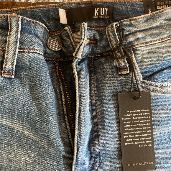 Kut from the Kloth size 0 high rise RACHAEL FAB Ab MOM JEAN - Picture 6 of 12